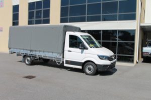 VW Crafter Heavy Duty Alloy Tray and Canopy Package