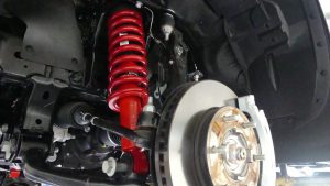 Ford Ranger Pedders GVM Upgrade Kit.