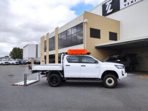 Quality Tail Lift fitted on Ute TL Engineering Perth