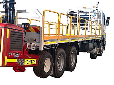 Truck Accessories - Safety Rails by TL Engineering in Perth WA